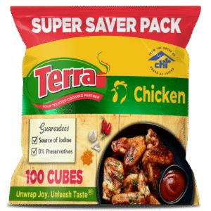 TERRA CHICKEN SUPER SAVER PACK 100CUBES